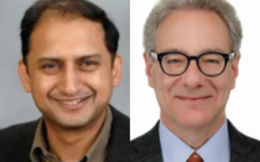headshots of viral acharya and bruce tuckman