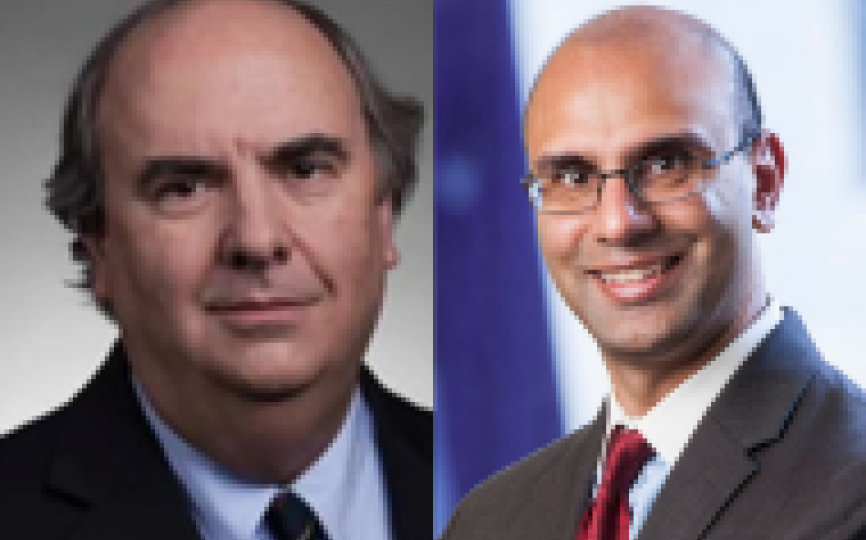 bruce buchanan and hans taparia headshots