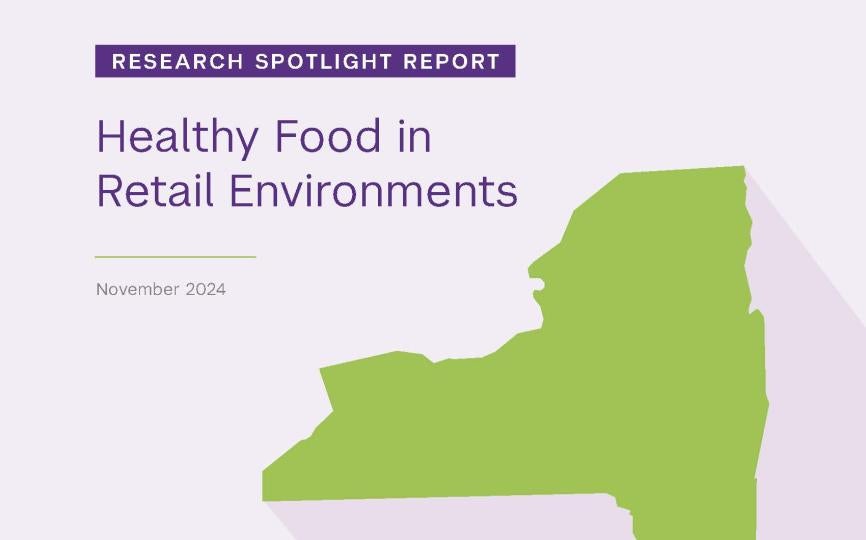 Healthy Food in Retail Environments