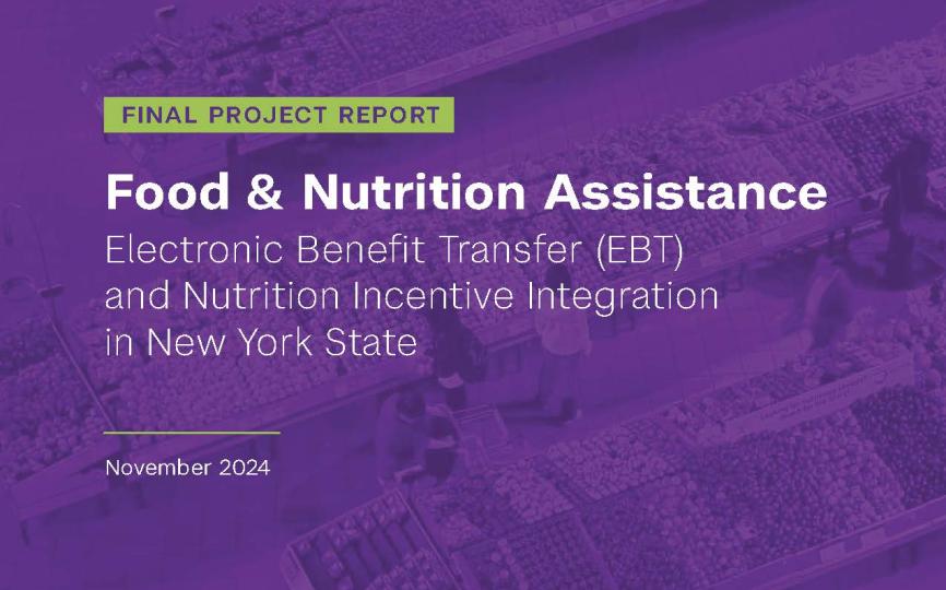 Food & Nutrition Assistance