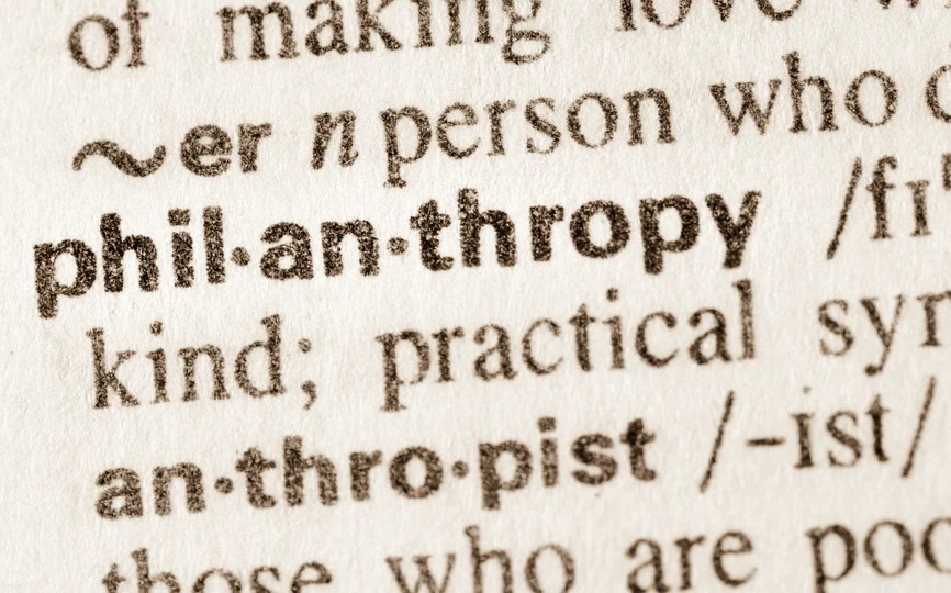 Philanthropy dictionary definition