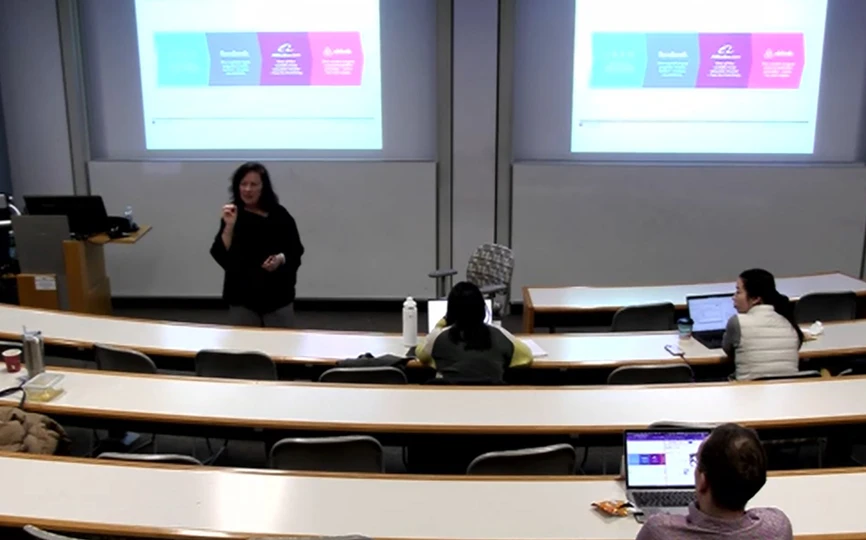 A screenshot of a past alumni audit course