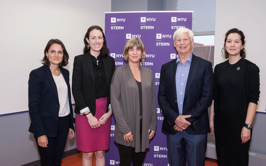 Photo of the panelists who spoke at the Investments for Climate Resilience Event