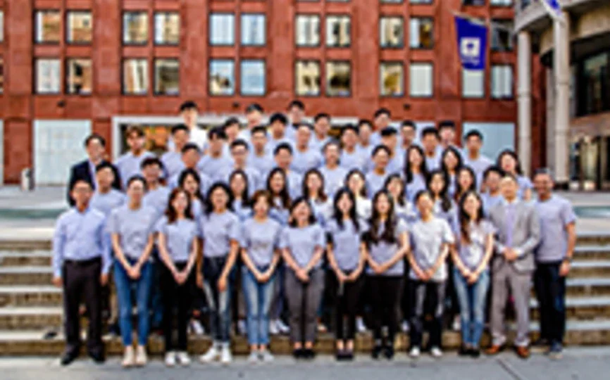 Students from the inaugural classes of the new one-year master’s programs offered jointly by NYU Shanghai and NYU Stern