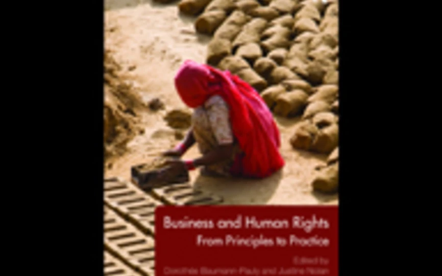 Cover of Business and Human Rights: From Principles to Practice