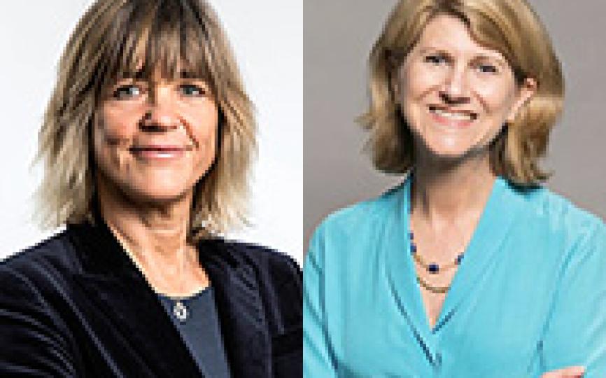 Tensie Whelan and Marianna Koval