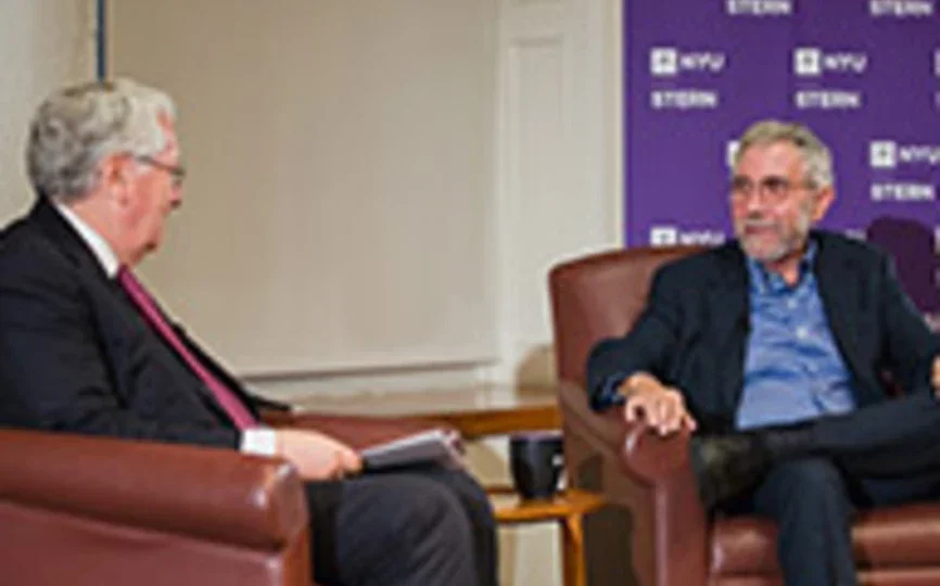 Lord Mervyn King & Paul Krugman