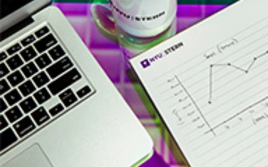 Laptop, Stern Mug and Class Notes