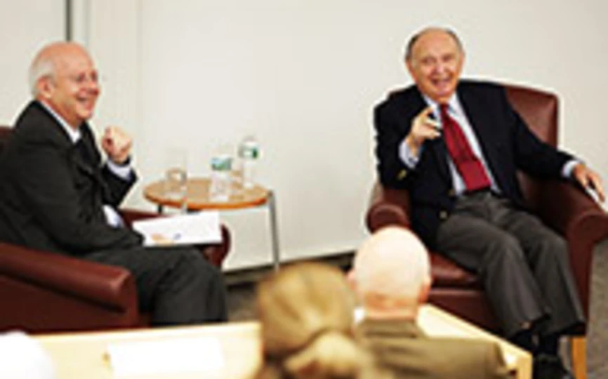 Professor Kim Schoenholtz and Dr. Henry Kaufman