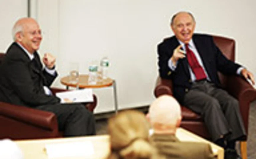 Professor Kim Schoenholtz and Dr. Henry Kaufman