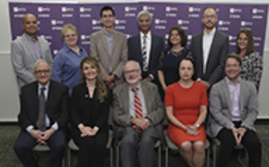 Stern Leadership and Faculty with MSRM Alumni Committee at the 10 Year Risk Symposium