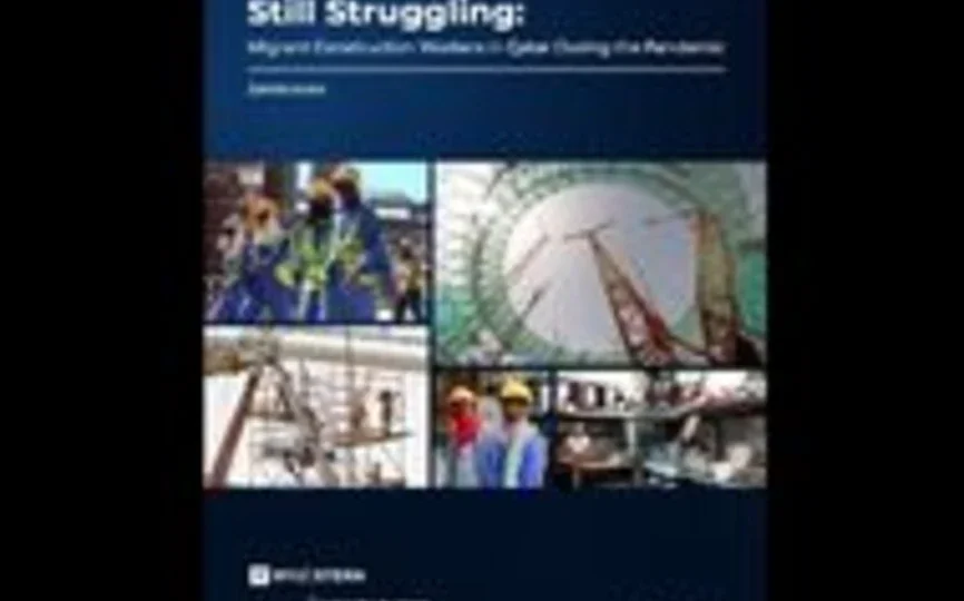 The cover of the Still Struggling report