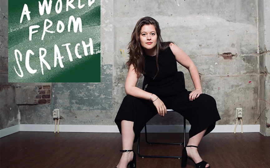 Woman sitting in chair
