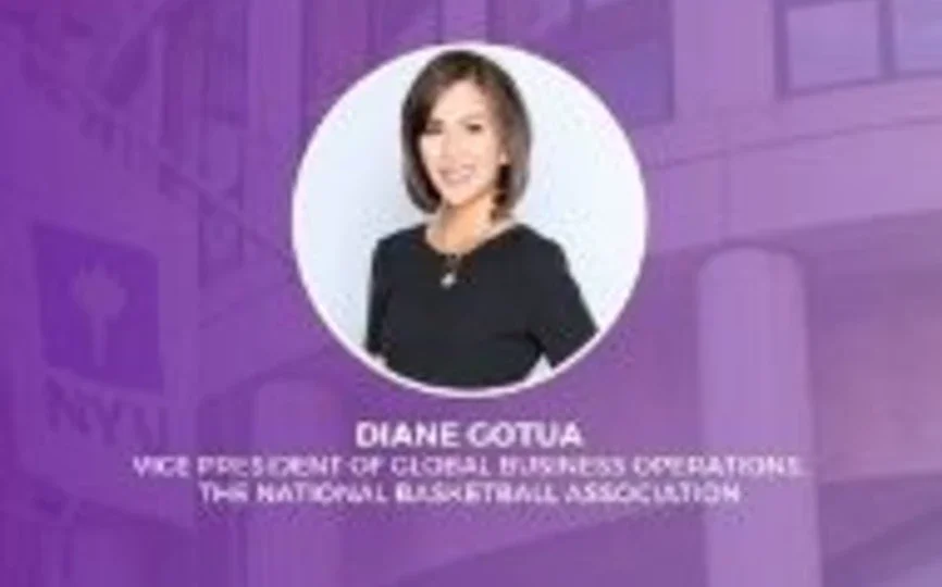 Diane Gotua, Vice President of Global Business Operations at the National Basketball Association