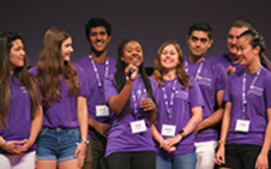Undergraduate College orientation leaders welcome the Class of 2022