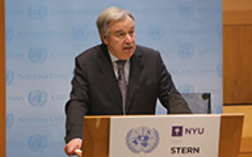 António Guterres at United Nations "Climate Action: Mobilizing the World" Event