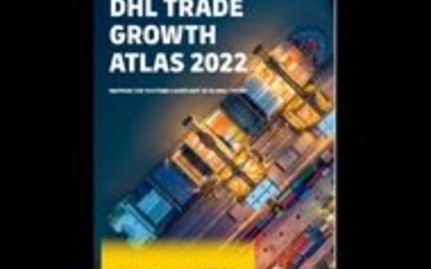 A cover of the new DHL trade growth atlas report