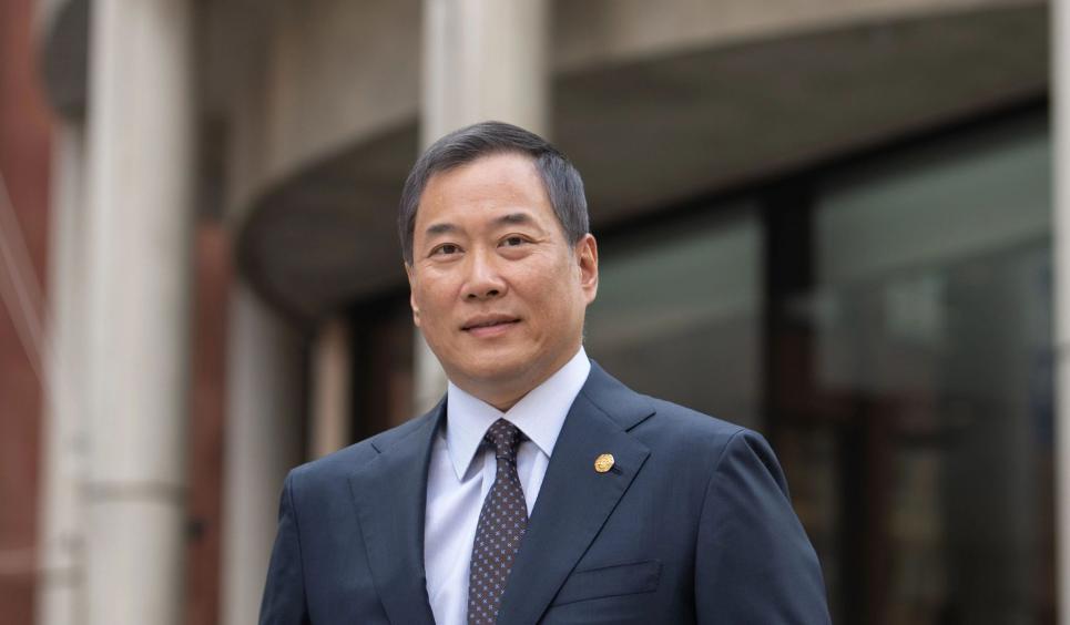 Andre Koo outside of KMC
