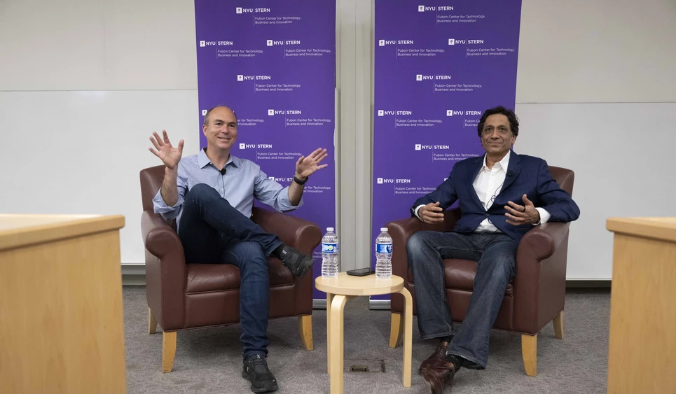 Stephane Kasriel speaks with Professor Sundararajan