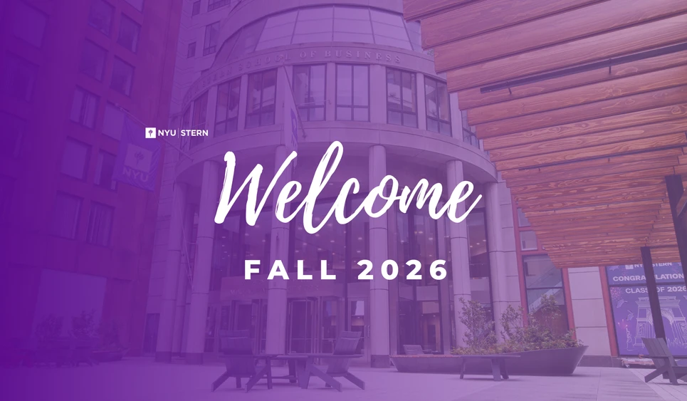 A violet graphic with an image of KMC in the background that says: "Welcome Fall 2026"