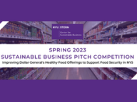Spring 2023 Sustainable Business Pitch Competition