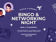 stuco stern 10 bingo networking night