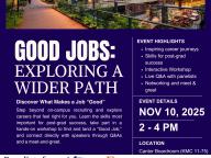 Good Jobs: Exploring a Wider Path