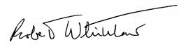 Robert Whitelaw Signature