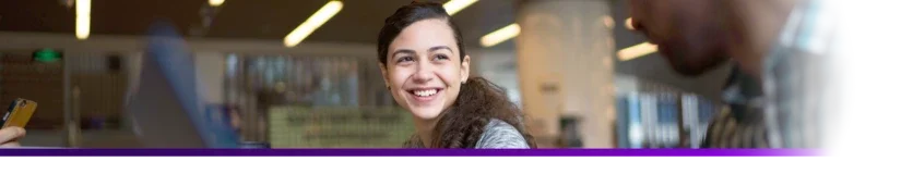 students in common room studying and chatting