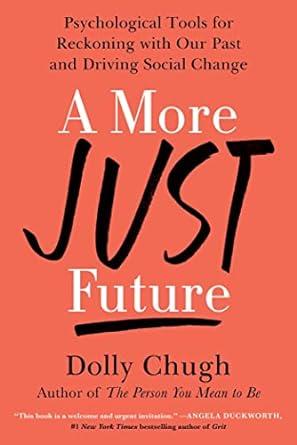 The cover for "A More Just Future"