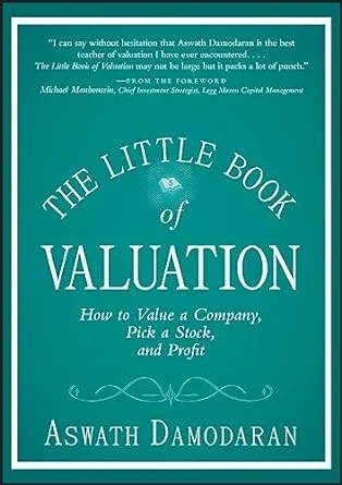 The cover for "The Little Book of Valuation."