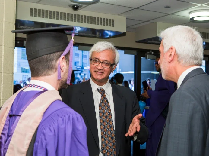 Dean Raghu Sundaram at MBA Convocation