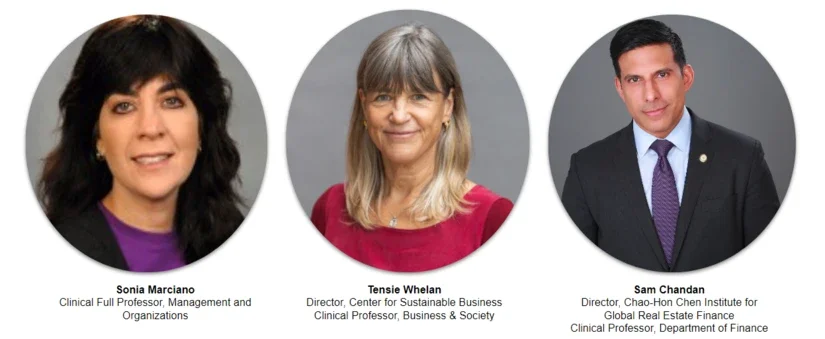 Sonia Marciano Tensie Whelan Sam Chandan 