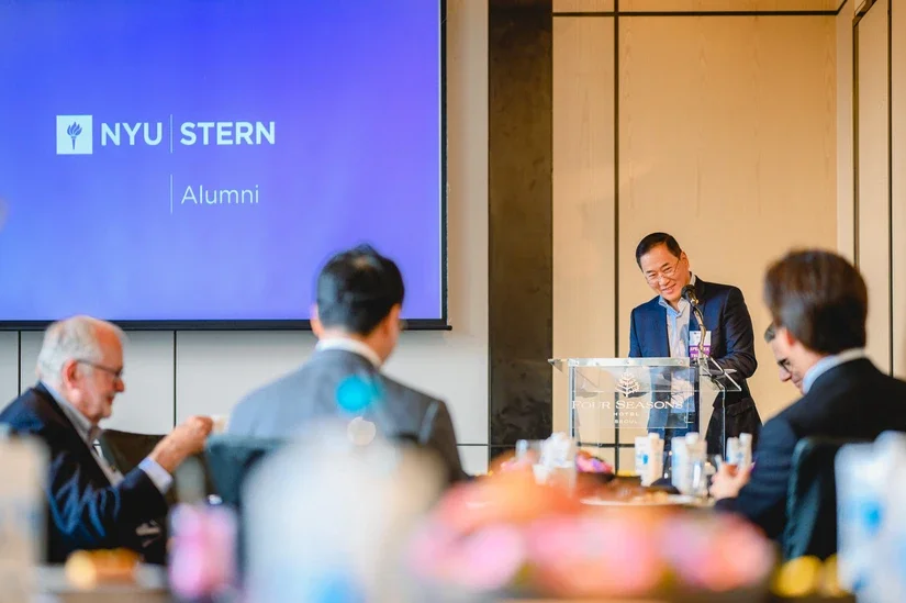 Andre Koo at the NYU Pan-Asia Conference