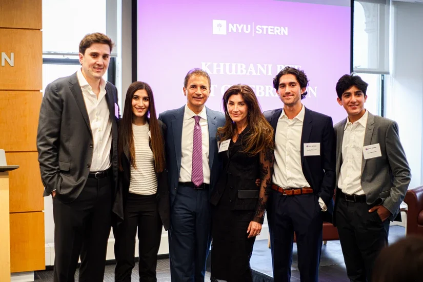 Anand Khubani with guests