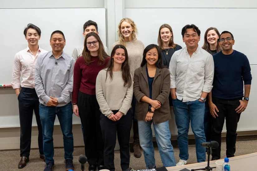 MBA students who participated in the VC Launchpad @ NYU Stern at the final pitch