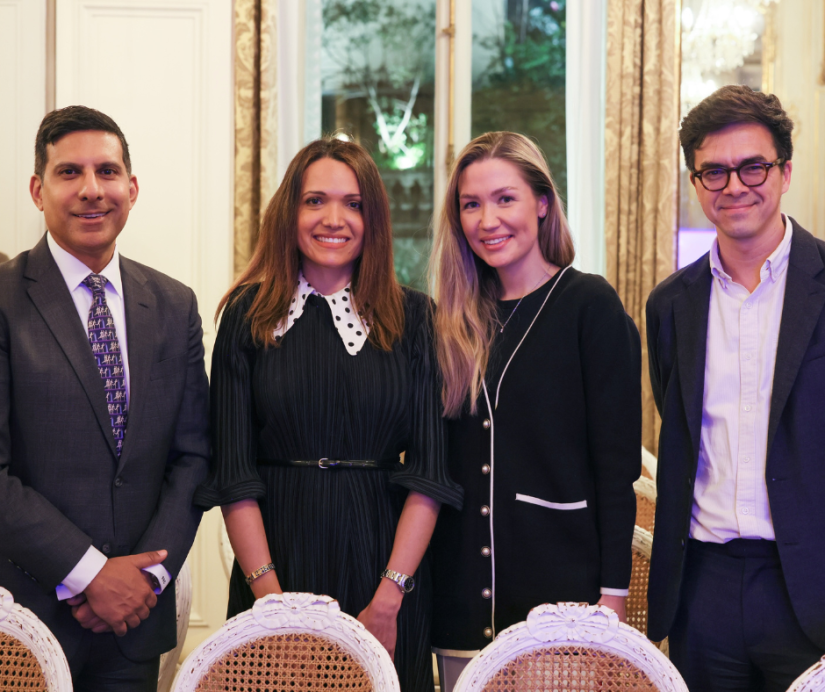 Professor Sam Chandan in Paris