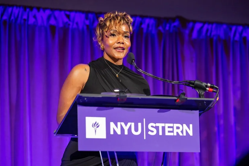 Chavon Sutton delivered remarks at the Haskins Giving Society Awards Dinner