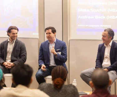 Executives participating in the Executive-in-Residence program