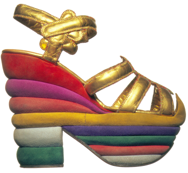 Rainbow Shoe