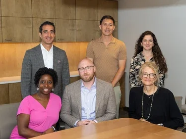 Day 2 executives with Vice Dean Nate Pettit