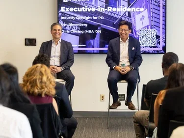 Executives participating in the Executive-in-Residence program