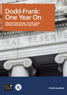 The cover of Dodd-Frank: One Year On